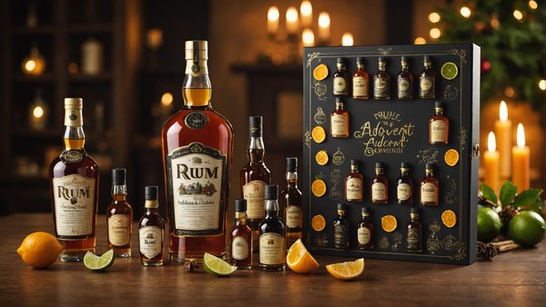 Découvrez des saveurs inédites avec le calendrier de l'avent rhum